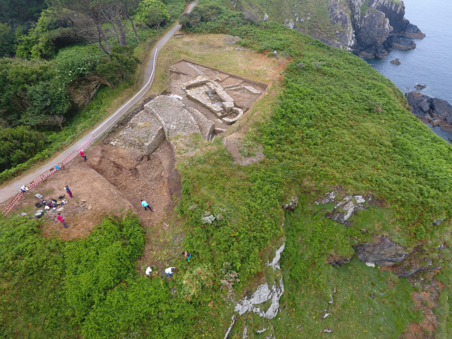 Cedeira y Patrimonio de la Xunta avanzan en la puesta en valor del Castro Sarridal