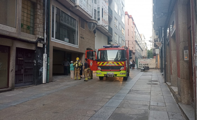 Los Bomberos atienden dos salidas simultáneas en Valdoviño y Ferrol