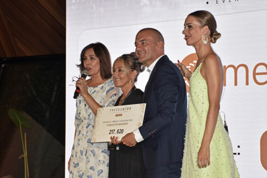 El evento solidario TrezeLuzes recauda la cifra récord de 217.620 euros para la Fundación Meniños