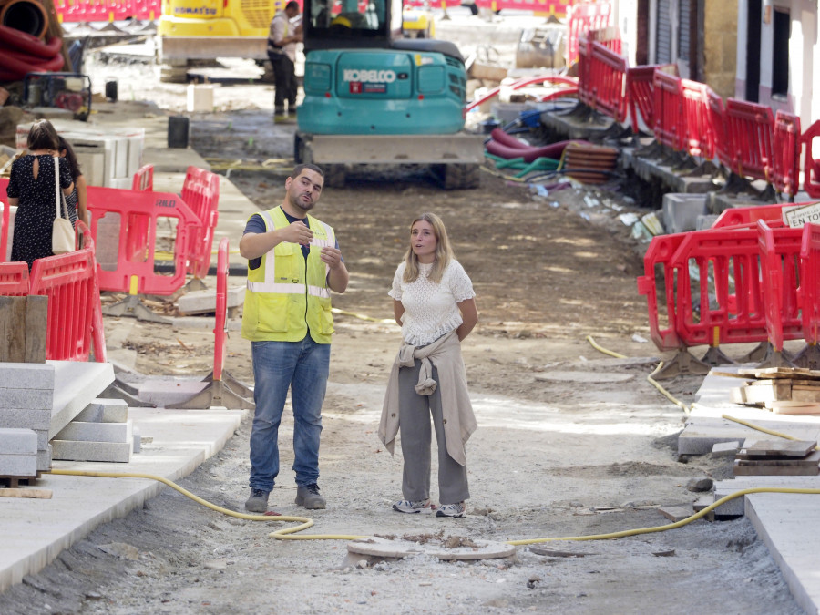 Urbanismo confía en abrir al tráfico parte de la calle San Francisco el próximo 1 de octubre