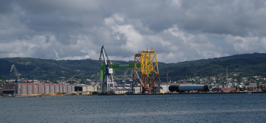 Navantia Fene despide hoy a las tres últimas jackets del pedido de St. Brieuc