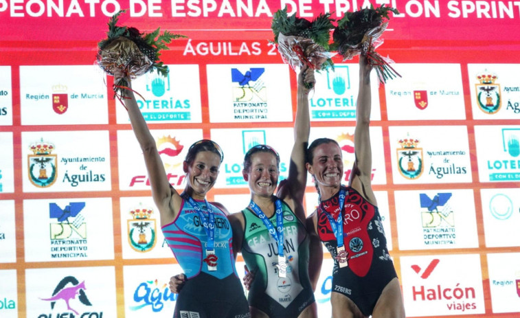 Plata de Sara Guerrero en el Nacional sprint de Águilas