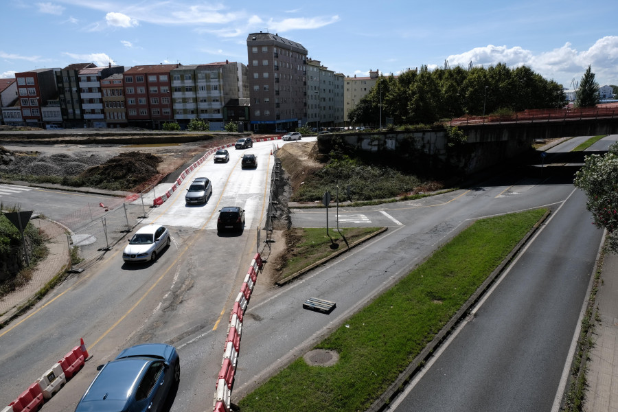 Nuevos itinerarios para conductores y buses en Ferrol con el próximo corte de La Trinchera