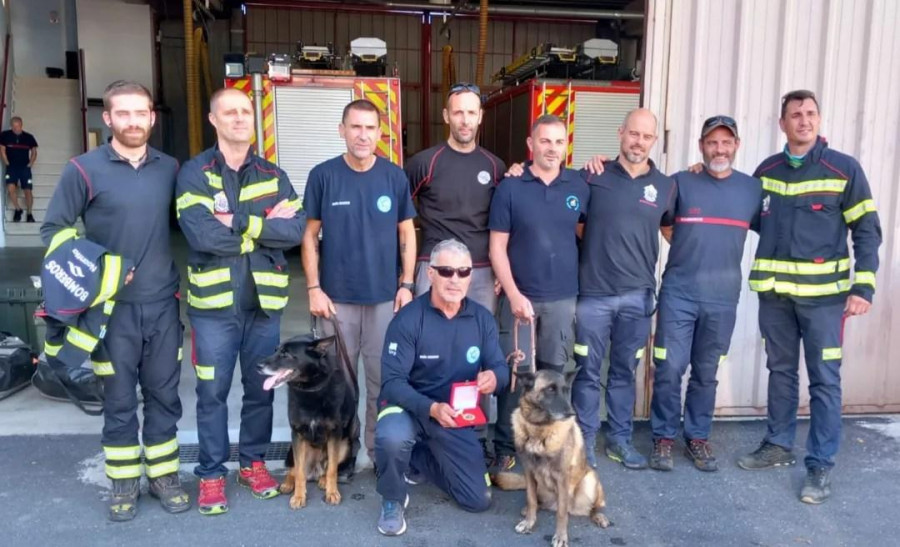 Los miembros de Briegal y Casaga vuelven a Ferrol tras demostrar su valía en Libia