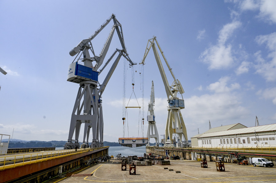 Una militar atropella a un sindicalista durante un piquete en Navantia Ferrol
