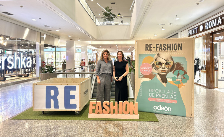 La campaña “Re-Fashion” de recogida de prendas usadas regresa estos días a Odeón