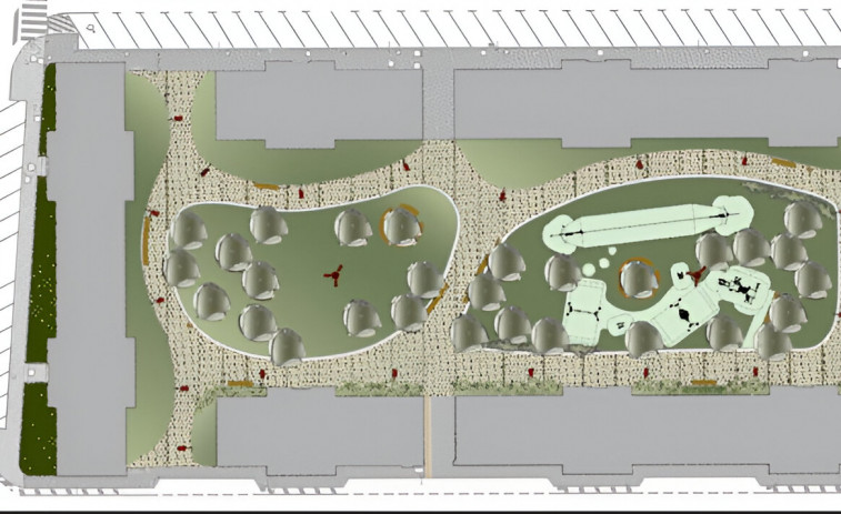 Aprobado el proyecto de reurbanización de la Praza  do Barreiro de As Pontes