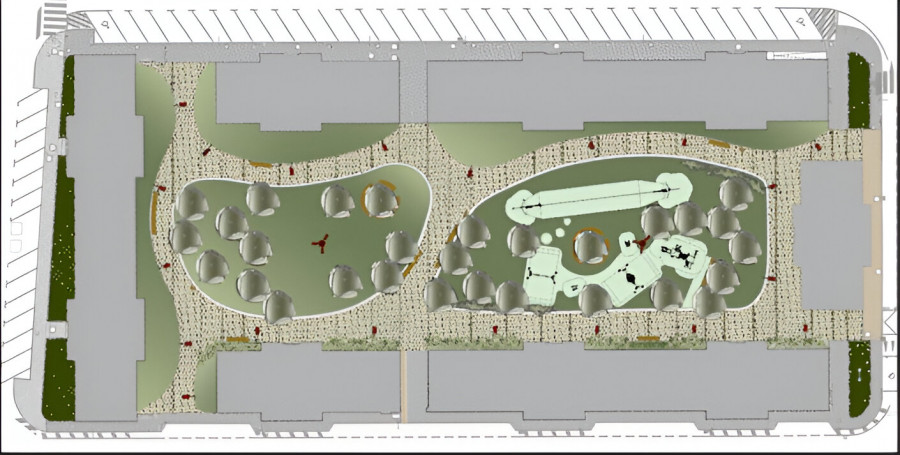 Aprobado el proyecto de reurbanización de la Praza  do Barreiro de As Pontes
