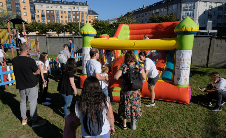 Fiesta en el centro naronés Santiago Apóstol para celebrar sus cincuenta años de vida