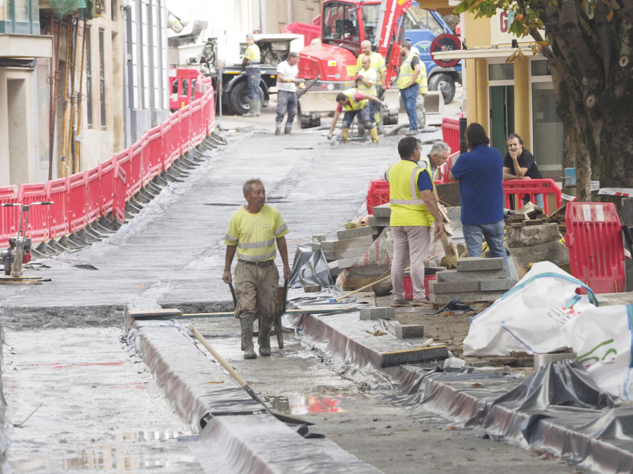 La calle San Francisco se abrirá al tráfico rodado la próxima semana