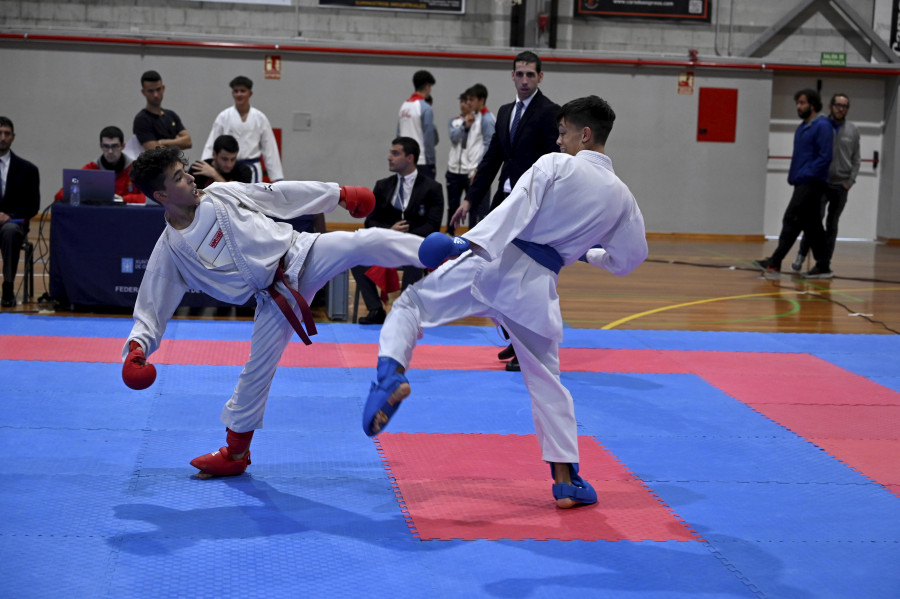 Más de 130 jóvenes karatekas llenarán Esteiro este domingo