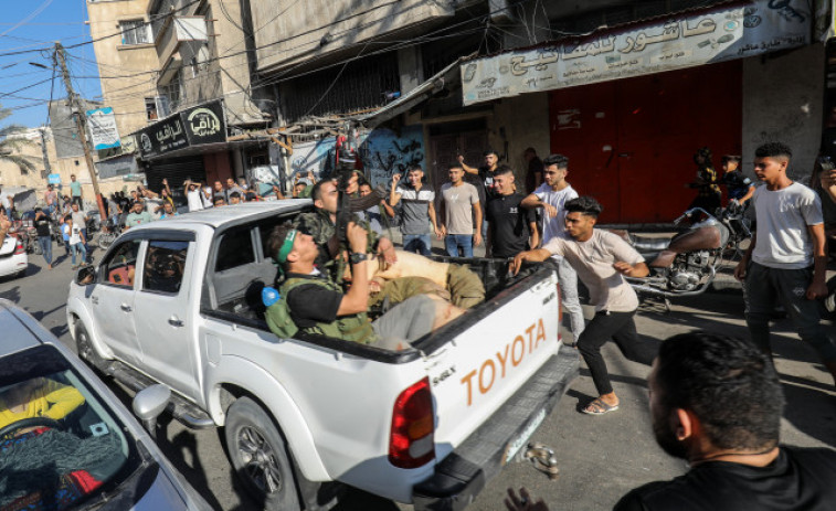 Israel confirma que más de 100 personas han sido capturadas y llevadas a Gaza