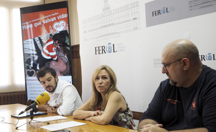 Ferrol emprende una nueva campaña para extender los conocimientos en primeros auxilios