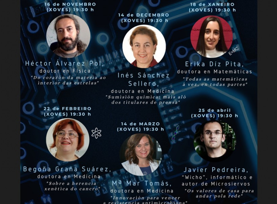 El doctor en Física Héctor Álvarez Pol inaugurará la tercera edición del “Contando Ciencia” de Fene