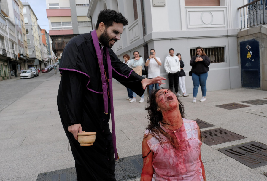 El comercio ferrolano sembró el terror por las calles con actividades en torno al viernes 13