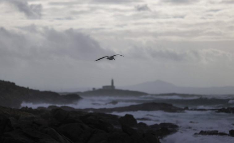 Alerta naranja este martes en la costa de A Coruña y Pontevedra