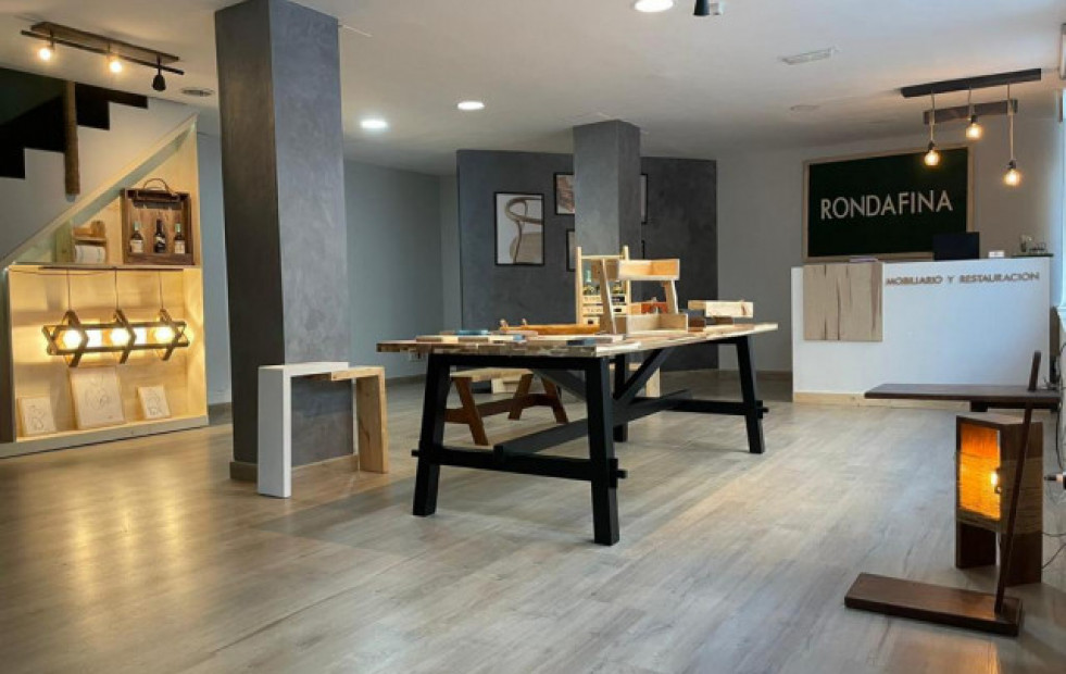 Rondafina, muebles de madera maciza desde Cuba a A Coruña