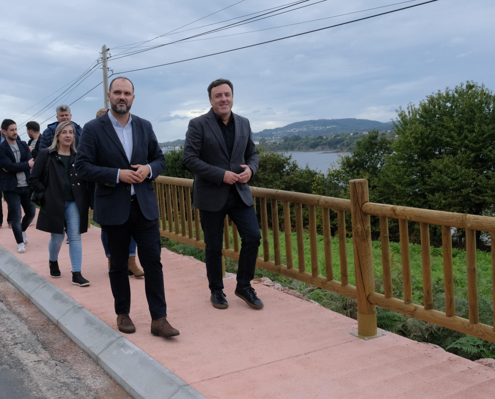 Senda peatonal Centroña Pontedeume Daniel Alexandre