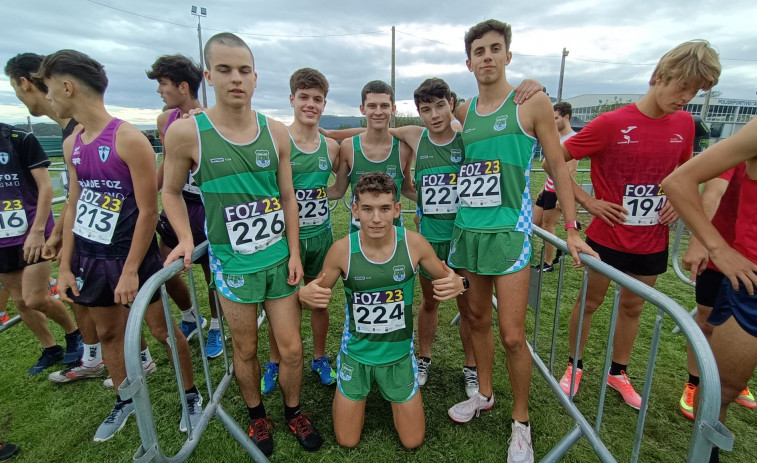 El Ferrol Atletismo se cuelga el bronce sub 18 en el inicio de la temporada gallega de cross