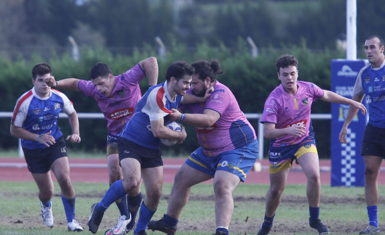 La diferencia de nivel pasa factura al Rugby Ferrol