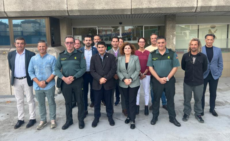 El delegado del Gobierno felicita a la Guardia Civil por la resolución del crimen de Elisa Abruñedo