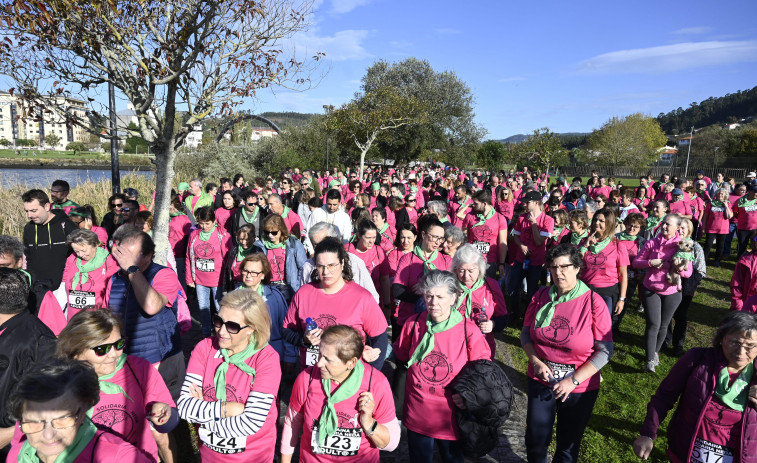 Más de 600 personas se sumarán mañana a la Andaina Solidaria en beneficio de la AECC en Neda