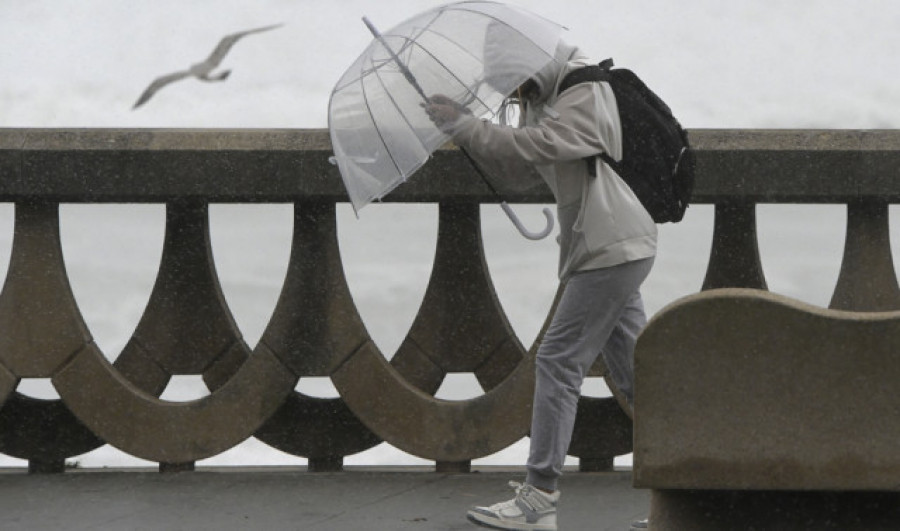 A Coruña y las Rías Baixas se preparan para una alerta naranja por lluvia