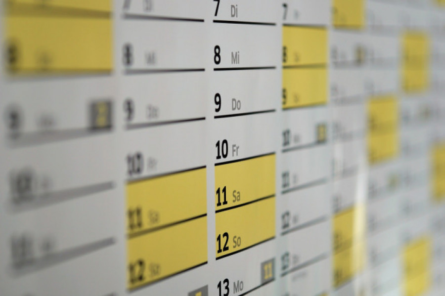 Hora de comprar el calendario
