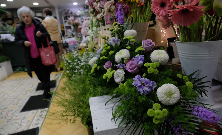 Fechas de recuerdos con flores, en Ferrol