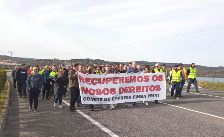 Einsa, con base en As Pontes, anuncia el despido de 162 trabajadores