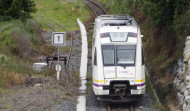 Interrumpida la circulación ferroviaria entre Ponte Mera y Cerdido por árboles caídos en la vía