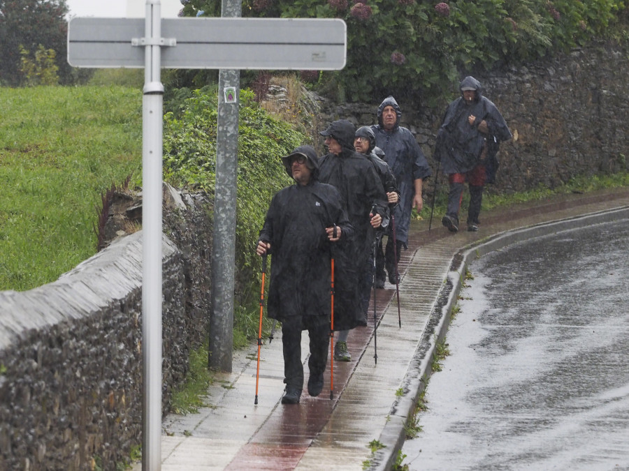 El Camiño Inglés superó, el día 31, el récord de salidas desde Ferrol