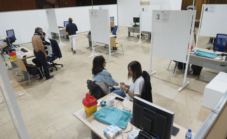 Reanudan la vacunación contra el covid y la gripe tras el temporal