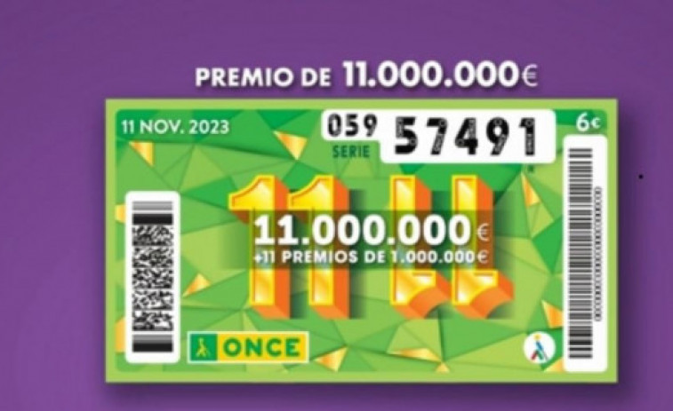 Premio de 700.000 euros en Narón gracias al cupón de la ONCE