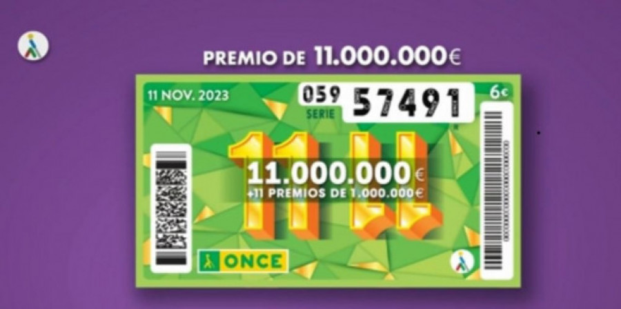 Premio de 700.000 euros en Narón gracias al cupón de la ONCE