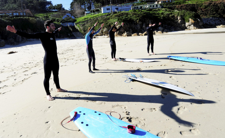 Nuevo curso de nivel II para monitores de surf de la Mancomunidad de Concellos de la Comarca de Ferrol