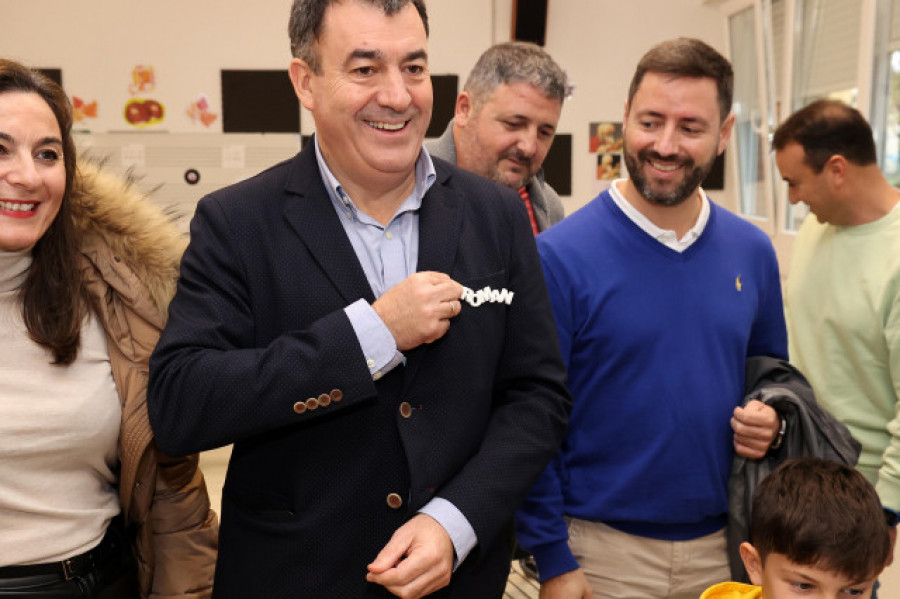Román disfruta en el cole de San Tomé