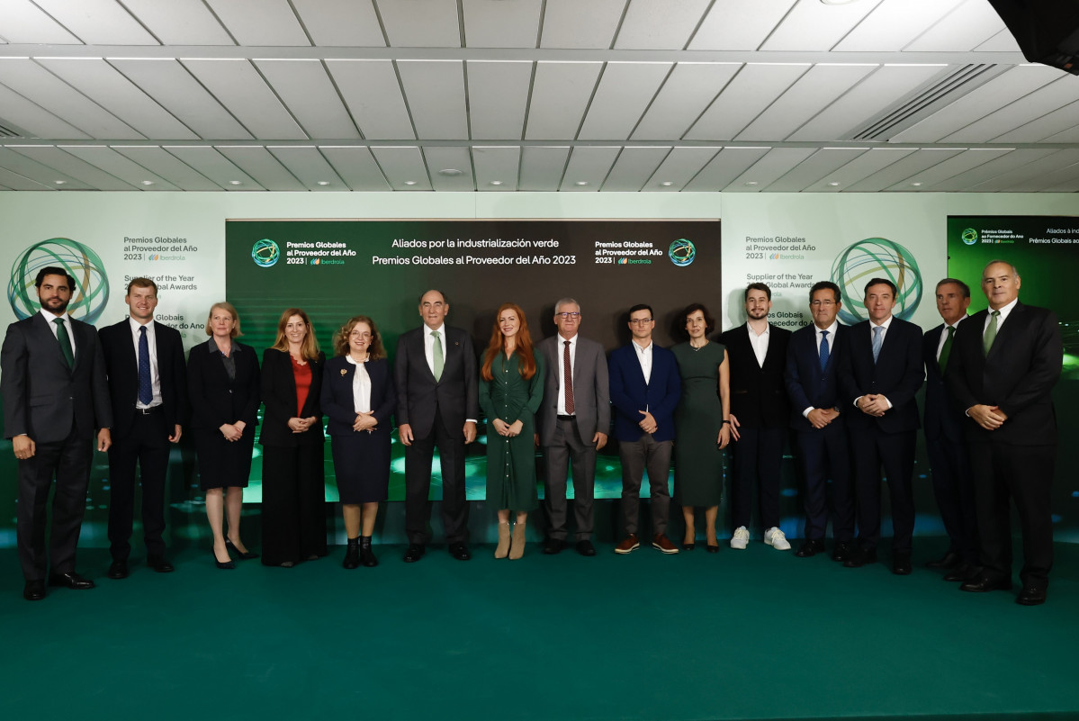 Ignacio Galu00e1n y premiados Proveedores 2023