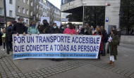La Plataforma por un Transporte Público Digno en Ferrol e comarca se concentra el domingo
