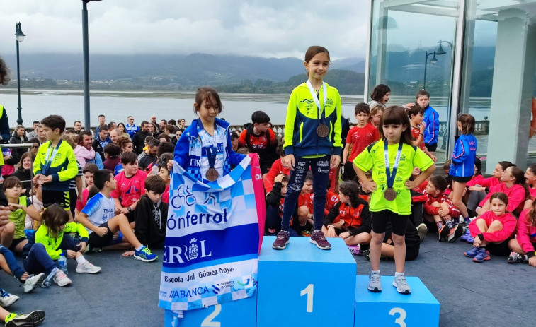 Cedeira, Narón y Ferrol suman quince podios en Ortigueira