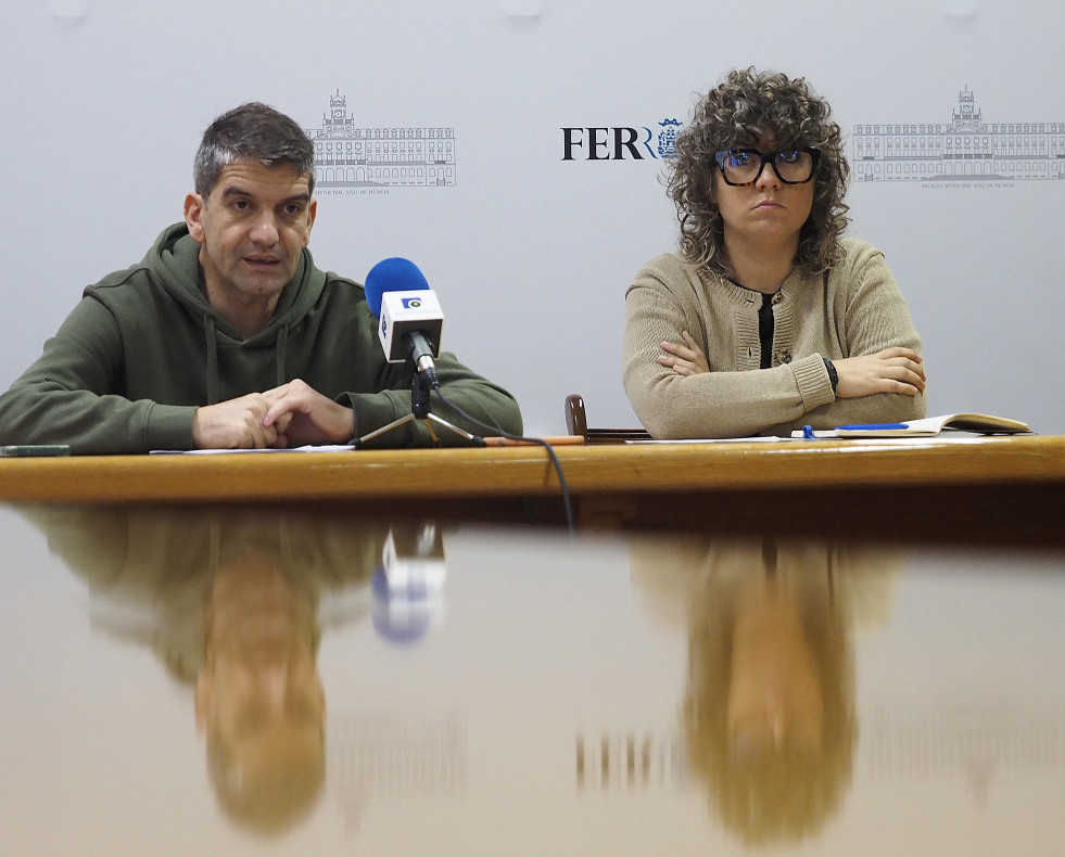 Jorge Suárez e Nerea carballeira ferrol en comun meis