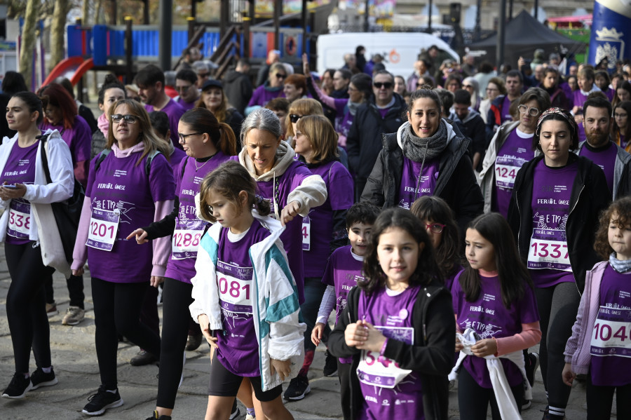 Ferrol se echó a la calle para decir 'no' a la violencia machista