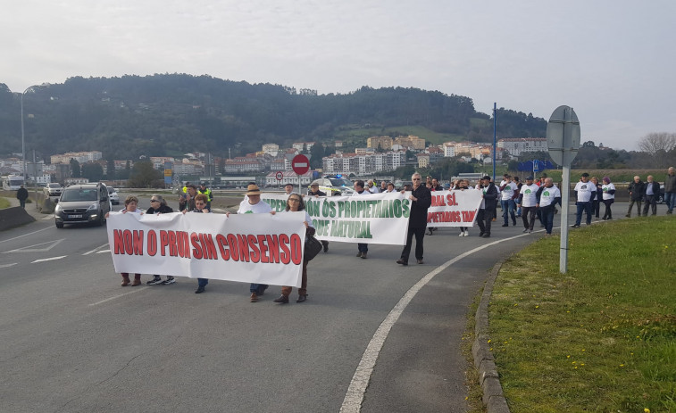 Los propietarios de las Fragas do Eume vuelven a la lucha reivindicativa