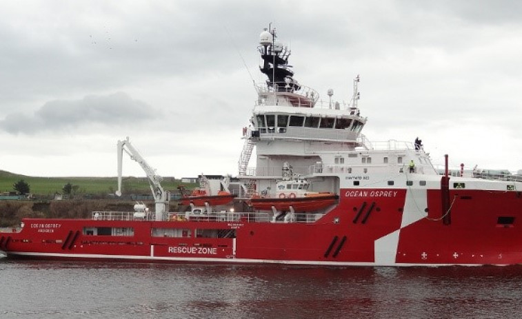 La Armada incorpora al Arsenal de Ferrol al buque “Ocean Osprey”, renombrado como “Carnota”