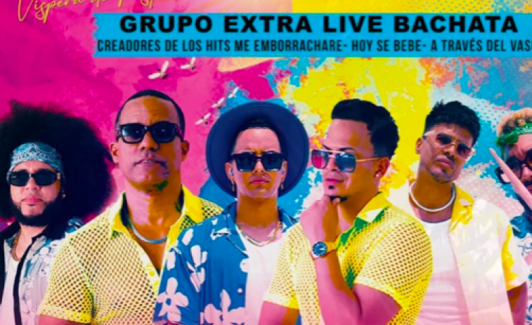 Sala INK Narón presenta: ritmo y diversión con Grupo Extra, la orquesta Olympus y El Combo Dominicano