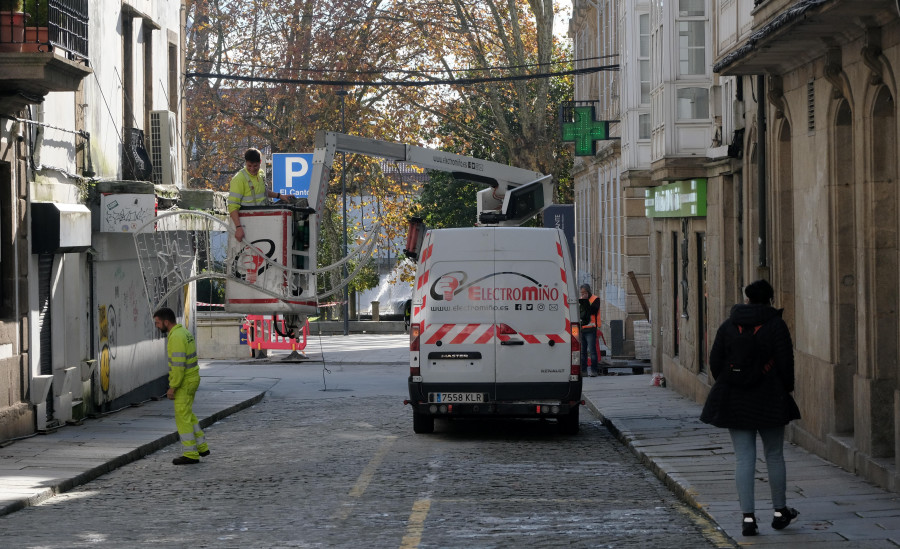 El área de Ferrol logra frenar el aumento del paro a las puertas de la Navidad