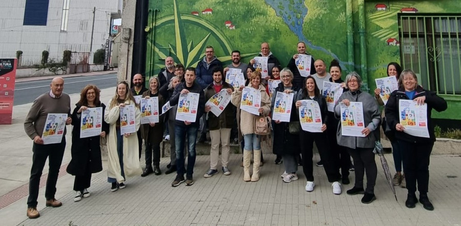 24 parejas participan este sábado en la yincana para fomentar el comercio de Valdoviño