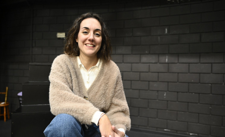 Celia González: “Teño a sorte de poder ver e facer teatro en Narón, e iso é pola implicación do Concello”