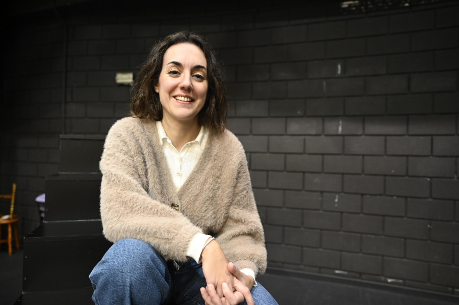 Celia González: “Teño a sorte de poder ver e facer teatro en Narón, e iso é pola implicación do Concello”