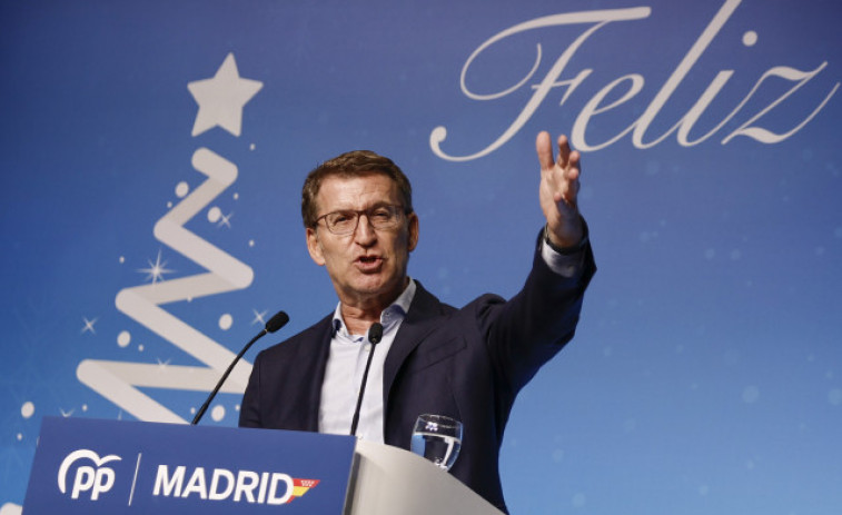 Feijóo se fija como objetivo revalidar la mayoría absoluta del PP en Galicia